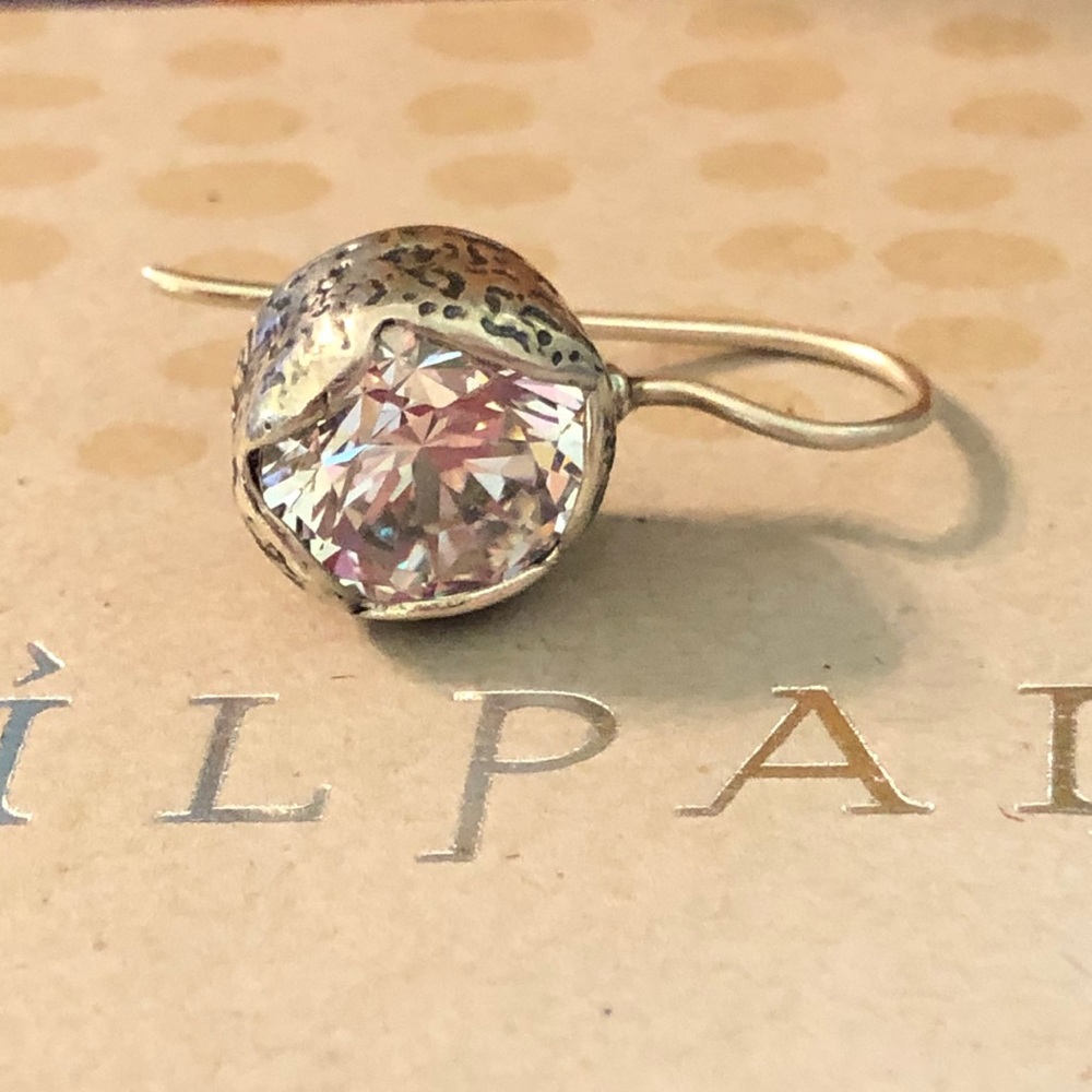 Silpada SINGLE (1) REPLACEMENT Cinema Star Cubic 
Zirconia Earring W2393 - Picture 7 of 9